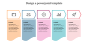 Multi-Color How To Design A PowerPoint Template Slide