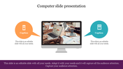 Our Predesigned Computer Slide Presentation Template