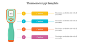 Thermometer PPT Template Designs For Presentation