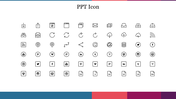 Attractive PPT Icon Template For Presentation Slides