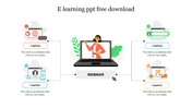 E-Learning PowerPoint Template Free Download Google Slides