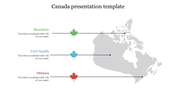 Attractive Canada Presentation Template Design