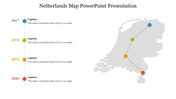 Netherlands Map PowerPoint Template for Professional Use