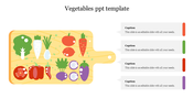 Simple Vegetables PPT Template PowerPoint Presentations