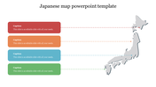 Get Japanese Map PowerPoint Template Presentation Slides