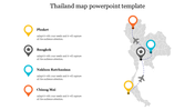 Innovative Thailand Map PowerPoint Template Design