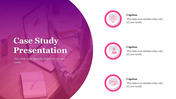 Innovative Case Study Presentation Template Slide Design