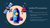 Stunning Satellite PPT Presentation Template Slide Design