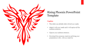 Our Predesigned Rising Phoenix PowerPoint Template Design