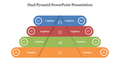 Best Dual Pyramid PowerPoint Presentation