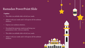 Editable Ramadan PowerPoint Slide