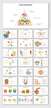 Best Food and Drinks PowerPoint And Google Slides Themes