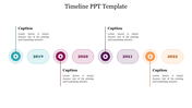 Editable Timeline PPT Template For Presentation Slides