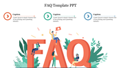 Excellent FAQ PowerPoint template For Presentation