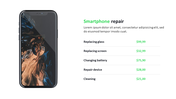 Smartphone Repair PPT Presentation Template & Google Slides