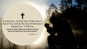 Creative 2 Corinthians 6 2 PowerPoint Presentation Slide