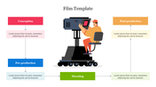 Effective Film Template For Movie Presentation Slide