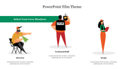 Creative PowerPoint Film Theme Presentation Template 