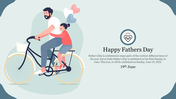 Best Fathers Day Template PowerPoint Presentation Slide 