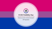 Amazing US Bi Visibility Day Presentation Template