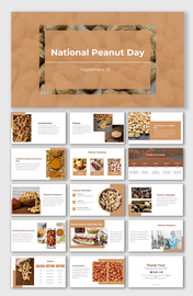 Creative National Peanut Day PPT And Google Slides Themes