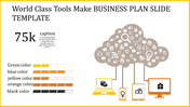 Business Plan PPT Slide Template for Professional Planning