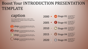 Simple Introduction Presentation template for PPT and Google slides