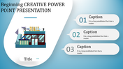 Creative Power Point Presentation PPT Template Slide