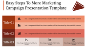 Enrich your Marketing Campaign Presentation template for PPT and Google slides