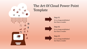 Cloud PowerPoint Template for Innovative Data Presentations