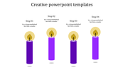 Best Creative PowerPoint Presentation In Candle Model