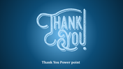 Simple Thank You PowerPoint and Google Slides Template