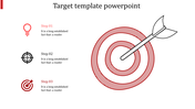 Target Template PowerPoint for Goal-Oriented Presentations