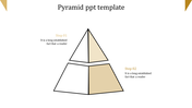 Simple Pyramid PPT Template For Your Presentations