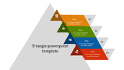 Amazing Triangle PowerPoint Template and Google Slides