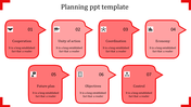 Planning PowerPoint Template for Team Coordination