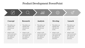 Product Development PowerPoint Template for Innovation