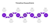 Editable Timeline PowerPoint Template for Custom Projects