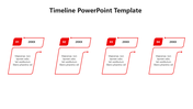 Innovative Flat Timeline PPT And Google Slides Template