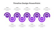 Delightful Timeline Design Google Slides And Canva Template