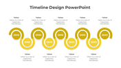 Best Timeline Design PowerPoint for Comprehensive Tracking