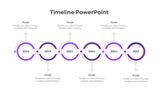 Predesigned Timeline PowerPoint And Google Slides Template 