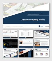 Navigate Company Profile PPT Presentation And Google Slides