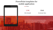 Mobile Applications PowerPoint Template and Google Slides