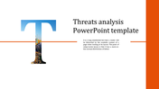 Incredible Threats Analysis PowerPoint Template Slides