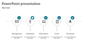 Awesome PowerPoint Presentation Design With Five Node