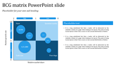 Strategic BCG Matrix PowerPoint Slide for Evaluations