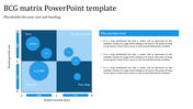 BCG Matrix PowerPoint Template for Strategy Planning