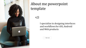 About Me PowerPoint Template and Google Slides Themes