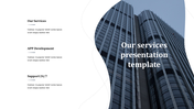 Our Services Presentation Template and Google Slides